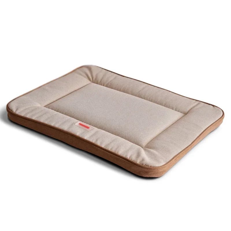 Vierseizoenen kattenbed van katoen, ademend en opvouwbaar - Comfortabel ligbed voor katten en kittens - Hebbr