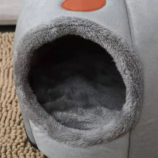Warme, multifunctionele kattenbedden met afneembare kussen - Verkrijgbaar in verschillende maten - Hebbr