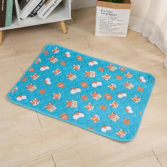 Wasbare Hondenurine Mat, Vierlaagse Waterdichte Training Pad met Anti - Slip Onderkant - Diverse Maten - Hebbr