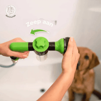 WashWoof Hondensproeikop – Ingebouwde Zeepdispenser, Ergonomisch & Duurzaam - Hebbr