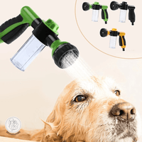 WashWoof Hondensproeikop – Ingebouwde Zeepdispenser, Ergonomisch & Duurzaam - Hebbr