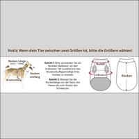 Waterafstotende Hondenjas Winter met Geïntegreerd Harnas - Ademend en Reflecterende Strepen, Maten Klein t/m 6XL - Hebbr