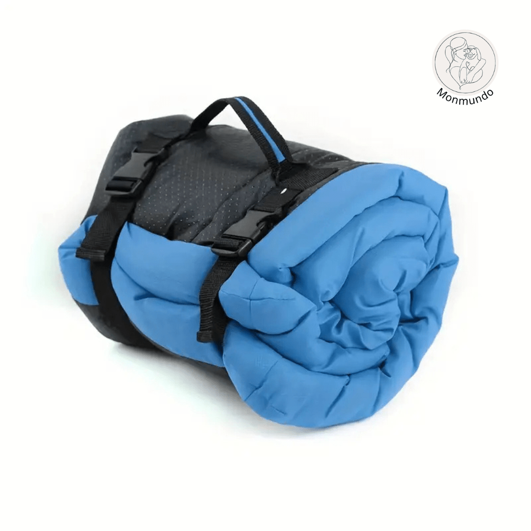 Waterbestendige Hondenmat – Opvouwbaar, Antislip & Comfortabel voor Avonturen - Hebbr