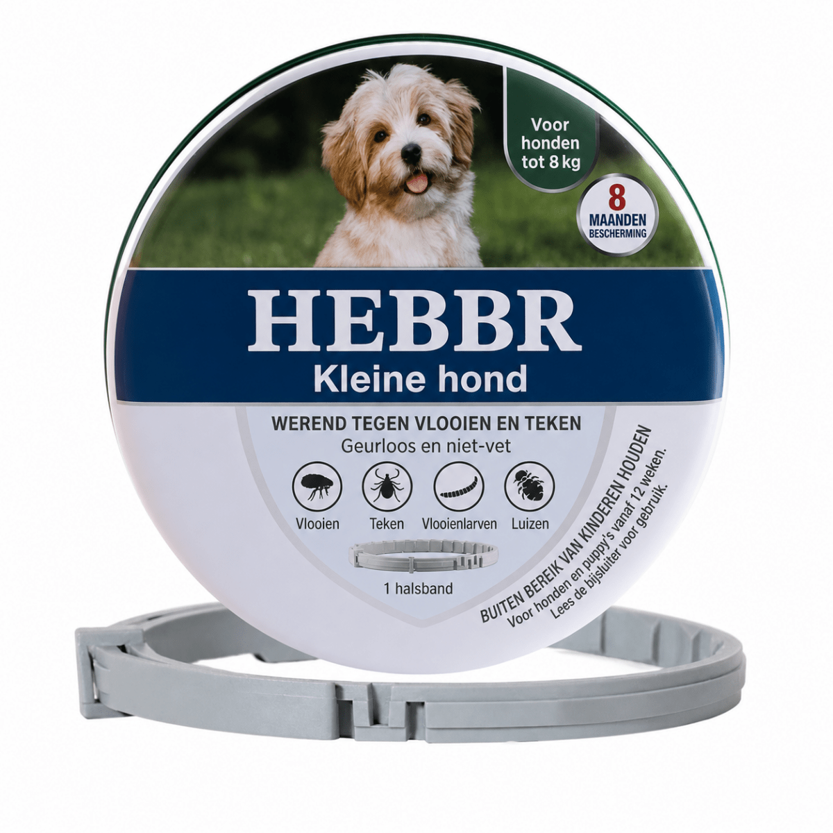 Waterbestendige Vlooienhalsband - Hebbr