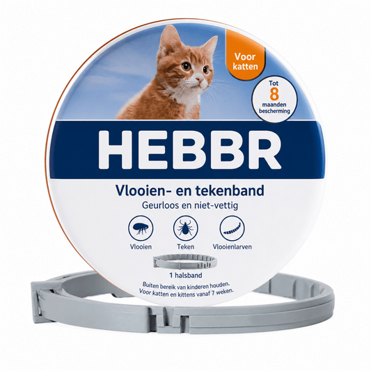 Waterbestendige Vlooienhalsband - Hebbr