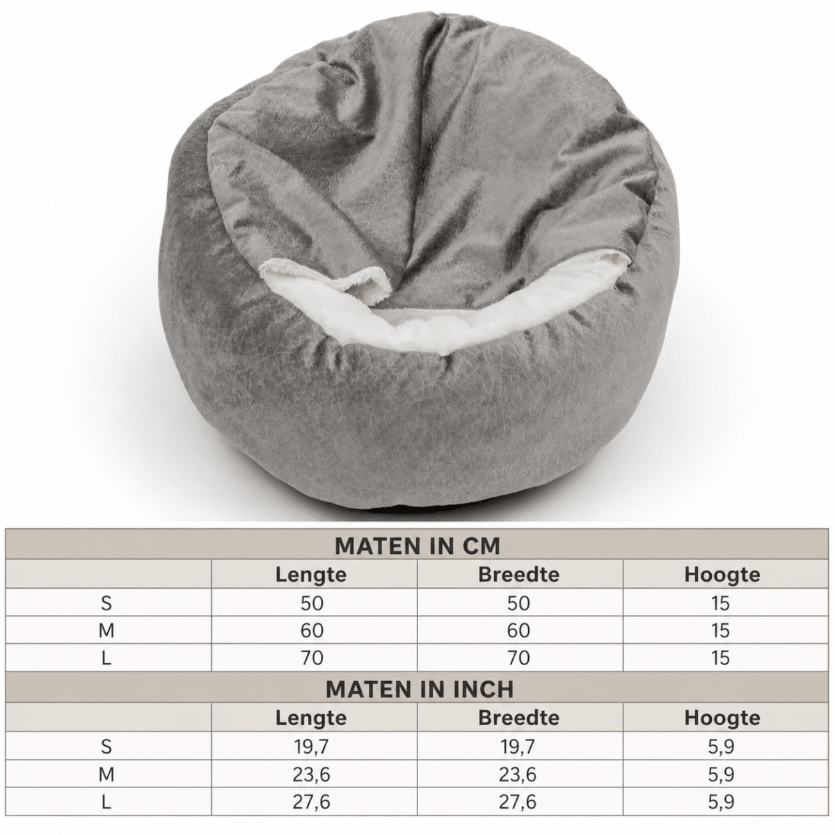 Waterdicht Hondenbed - Hebbr