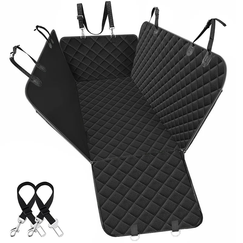 Waterdichte Hond Auto Zitting Deksel – Universele Pasvorm & Eenvoudig Schoon te Maken - Hebbr