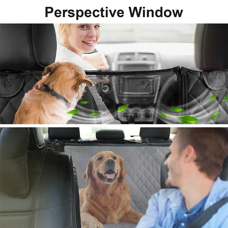 Waterdichte Hond Auto Zitting Deksel – Universele Pasvorm & Eenvoudig Schoon te Maken - Hebbr