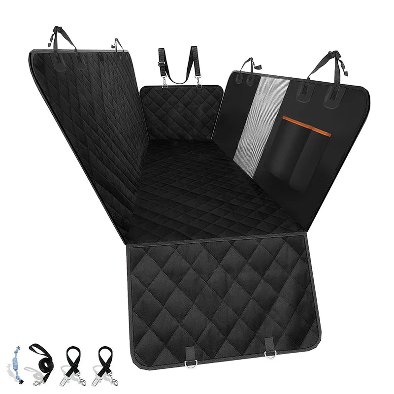 Waterdichte Hond Auto Zitting Deksel – Universele Pasvorm & Eenvoudig Schoon te Maken - Hebbr