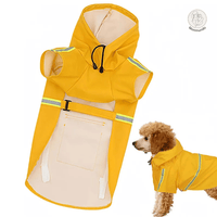 Waterdichte Honden Regenjas – Reflecterend, Comfortabel en Verstelbaar - Hebbr
