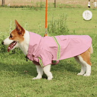 Waterdichte Honden Regenjas – Reflecterend, Comfortabel en Verstelbaar - Hebbr