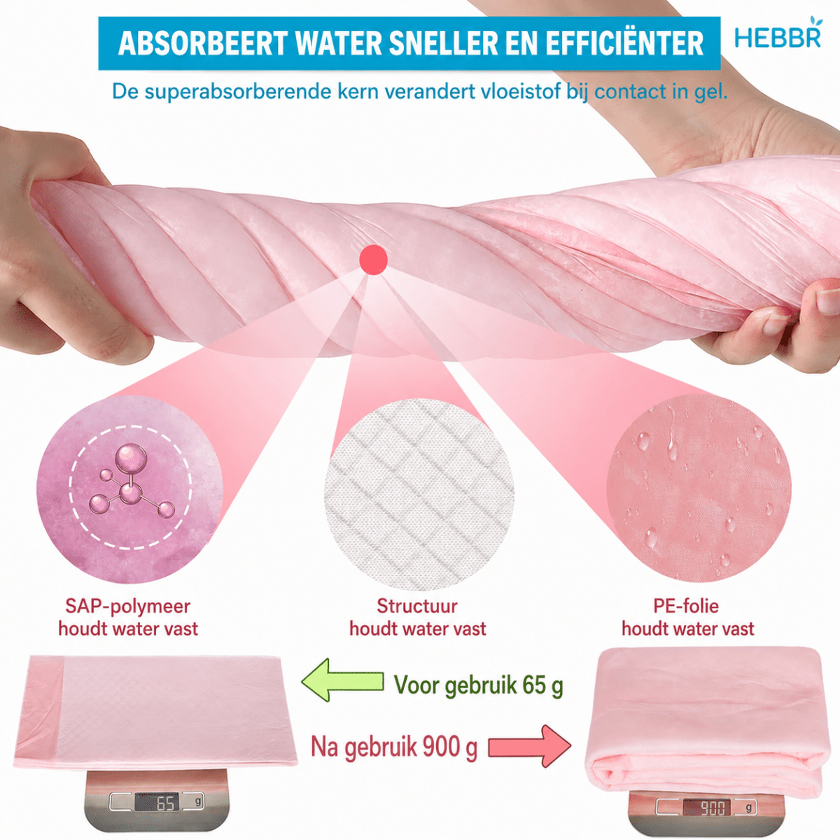 Wegwerp Hondenluiers - Hebbr