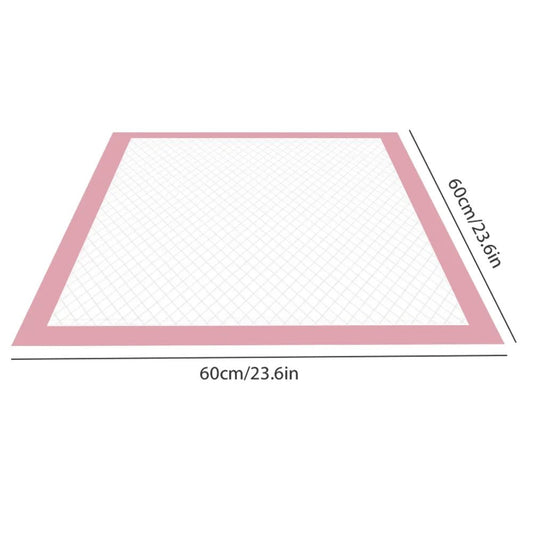 Wegwerp Hondenluiers 50 Stuks, Sneldrogend en Absorberend, Maten 60x90 cm en 60x60 cm - Hebbr
