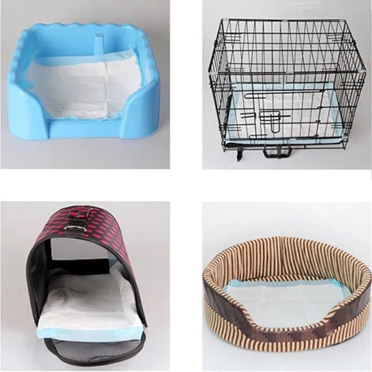 Wegwerp Huisdierend Diapers, Hoge Absorptie Training Pads voor Puppy’s - Verkrijgbaar in Diverse Maten - Hebbr