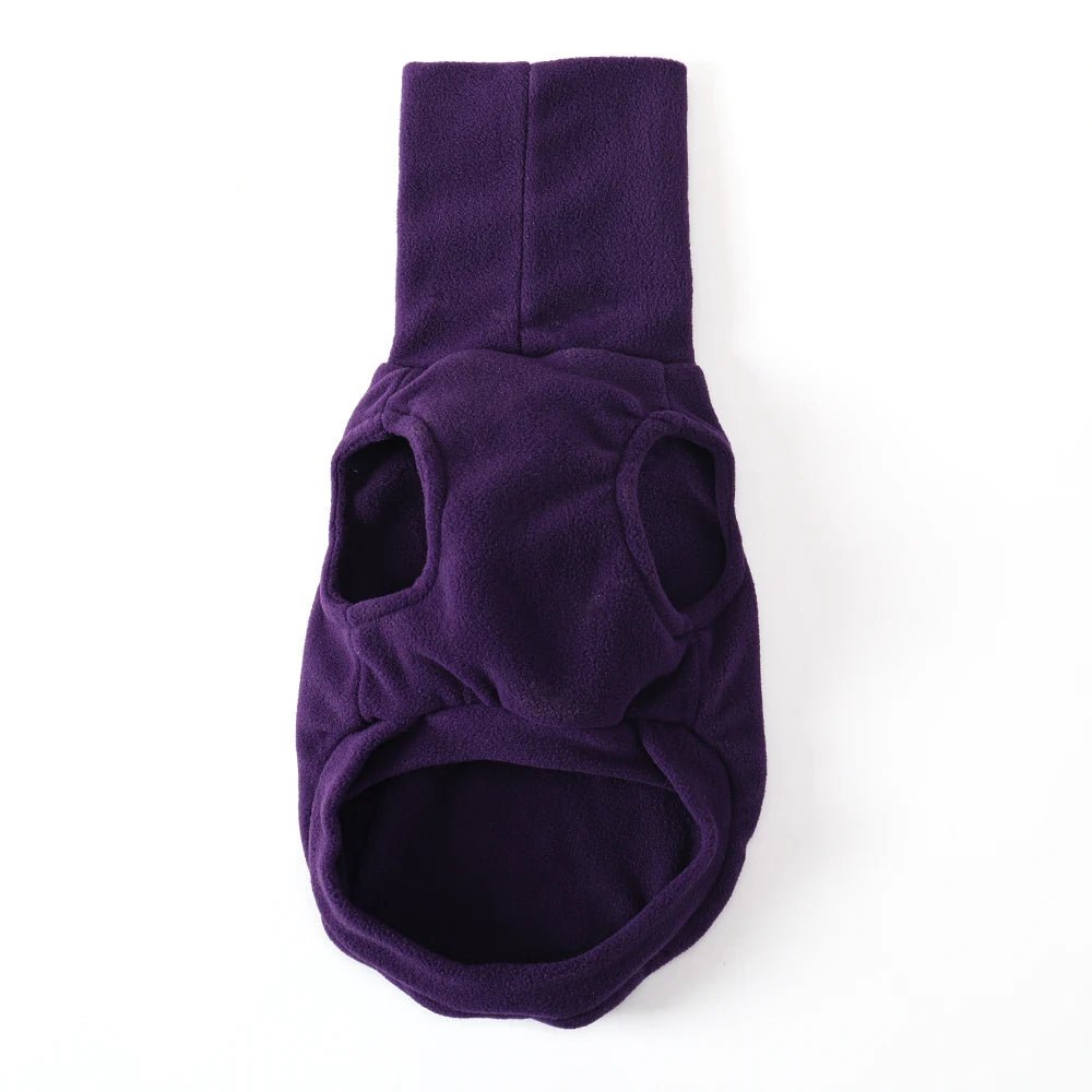 Whippet Hondenkleding Fleece Turtleneck – Warm en Comfortabel - Hebbr