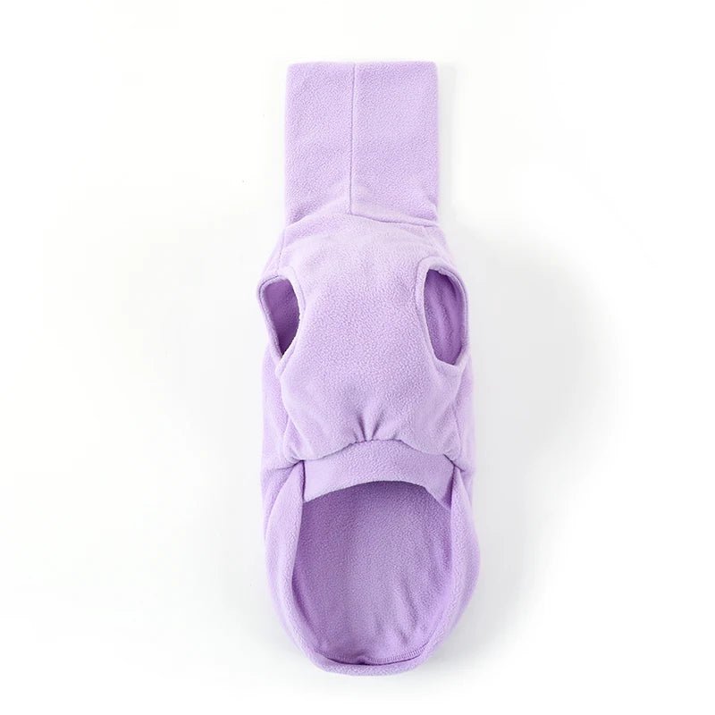 Whippet Hondenkleding Fleece Turtleneck – Warm en Comfortabel - Hebbr