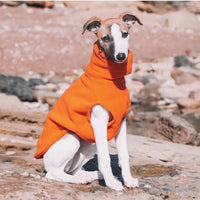 Whippet Hondenkleding Fleece Turtleneck – Warm en Comfortabel - Hebbr