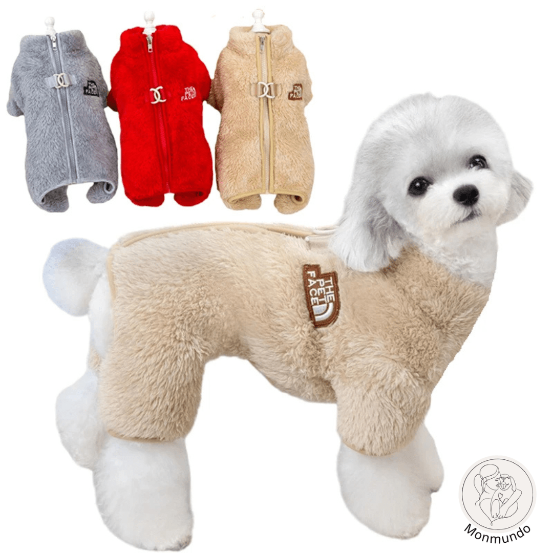 Winter Jumpsuit voor Honden en Katten – Warm, Ademend & Comfortabel Design - Hebbr