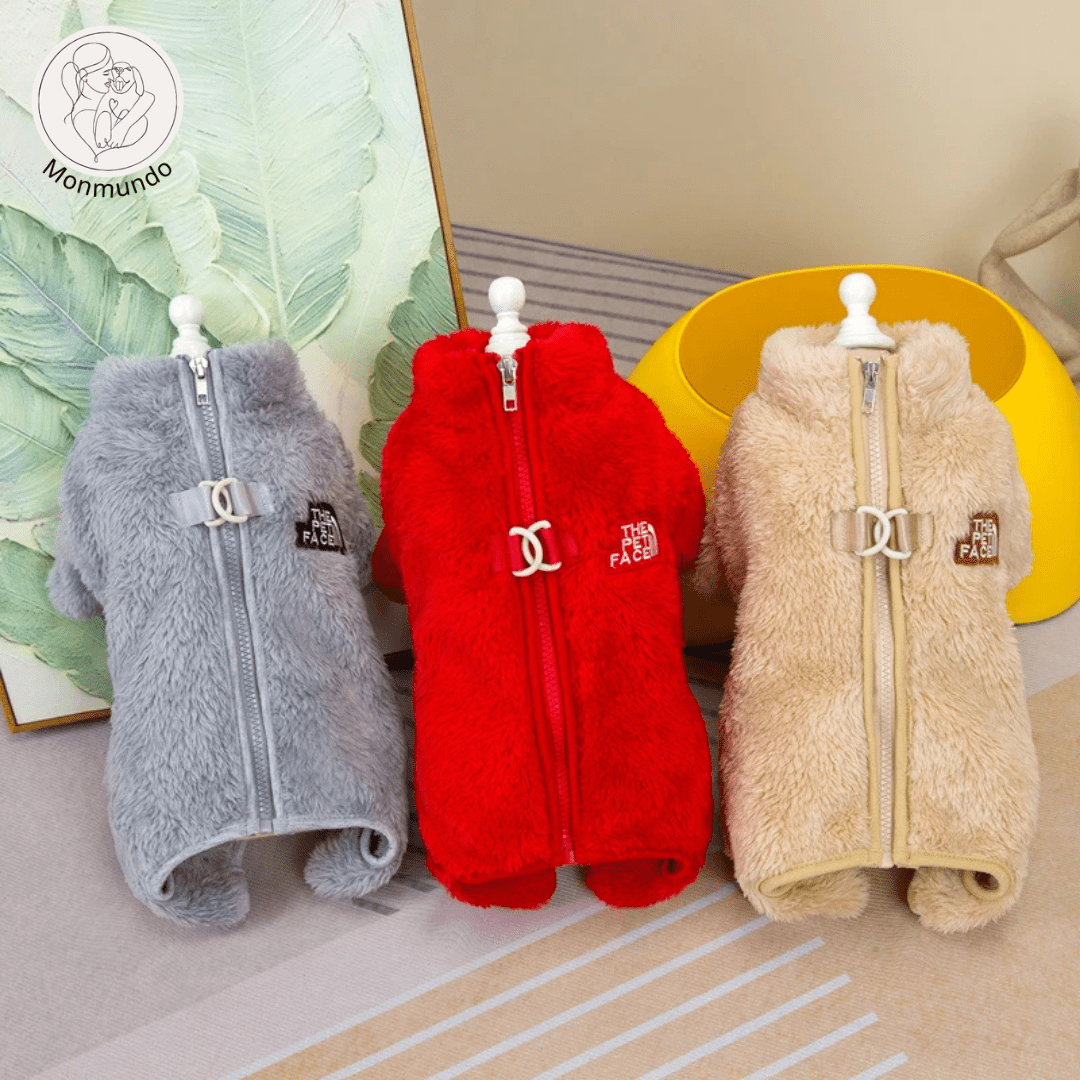 Winter Jumpsuit voor Honden en Katten – Warm, Ademend & Comfortabel Design - Hebbr