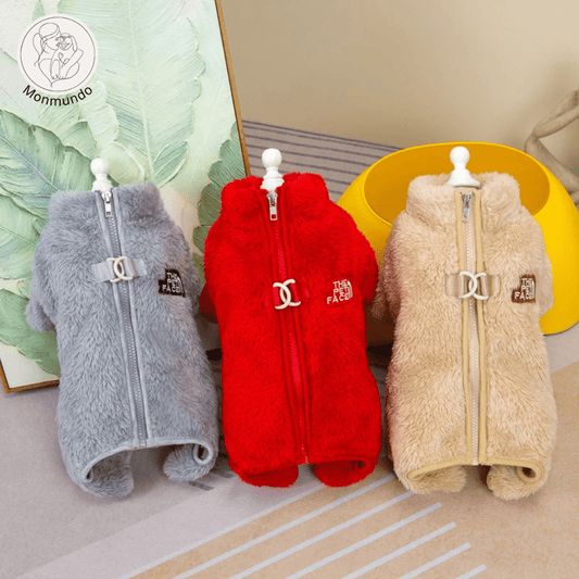 Winter Jumpsuit voor Honden en Katten – Warm, Ademend & Comfortabel Design - Hebbr