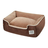 Zacht Hondenbed met Antislip Bodem, Wasbaar Fleece Bed voor Grote Honden en Katten - Comfortabel en Duurzaam - Hebbr