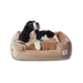 Zacht Hondenbed met Antislip Bodem, Wasbaar Fleece Bed voor Grote Honden en Katten - Comfortabel en Duurzaam - Hebbr