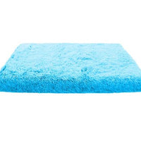 Zacht Katoenen Hondenbed Voor Grote Honden - Fluffy Rechthoekige Hondenmand Voor Diepe Slaap - Hebbr