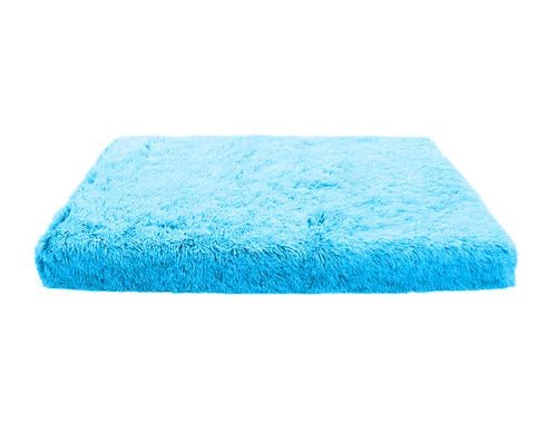 Zacht Katoenen Hondenbed Voor Grote Honden - Fluffy Rechthoekige Hondenmand Voor Diepe Slaap - Hebbr