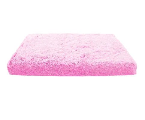 Zacht Katoenen Hondenbed Voor Grote Honden - Fluffy Rechthoekige Hondenmand Voor Diepe Slaap - Hebbr