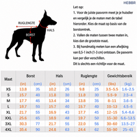 Zachte Honden Hoodie - Hebbr