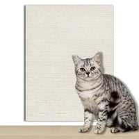 Zelfklevende kattenkrabplank voor wandbevestiging - Bescherming voor meubels en nagelscherping - Hebbr
