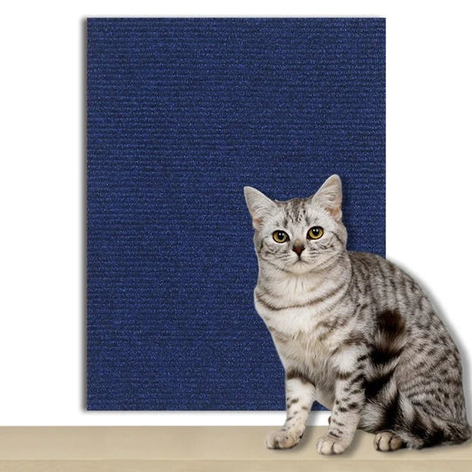 Zelfklevende kattenkrabplank voor wandbevestiging - Bescherming voor meubels en nagelscherping - Hebbr